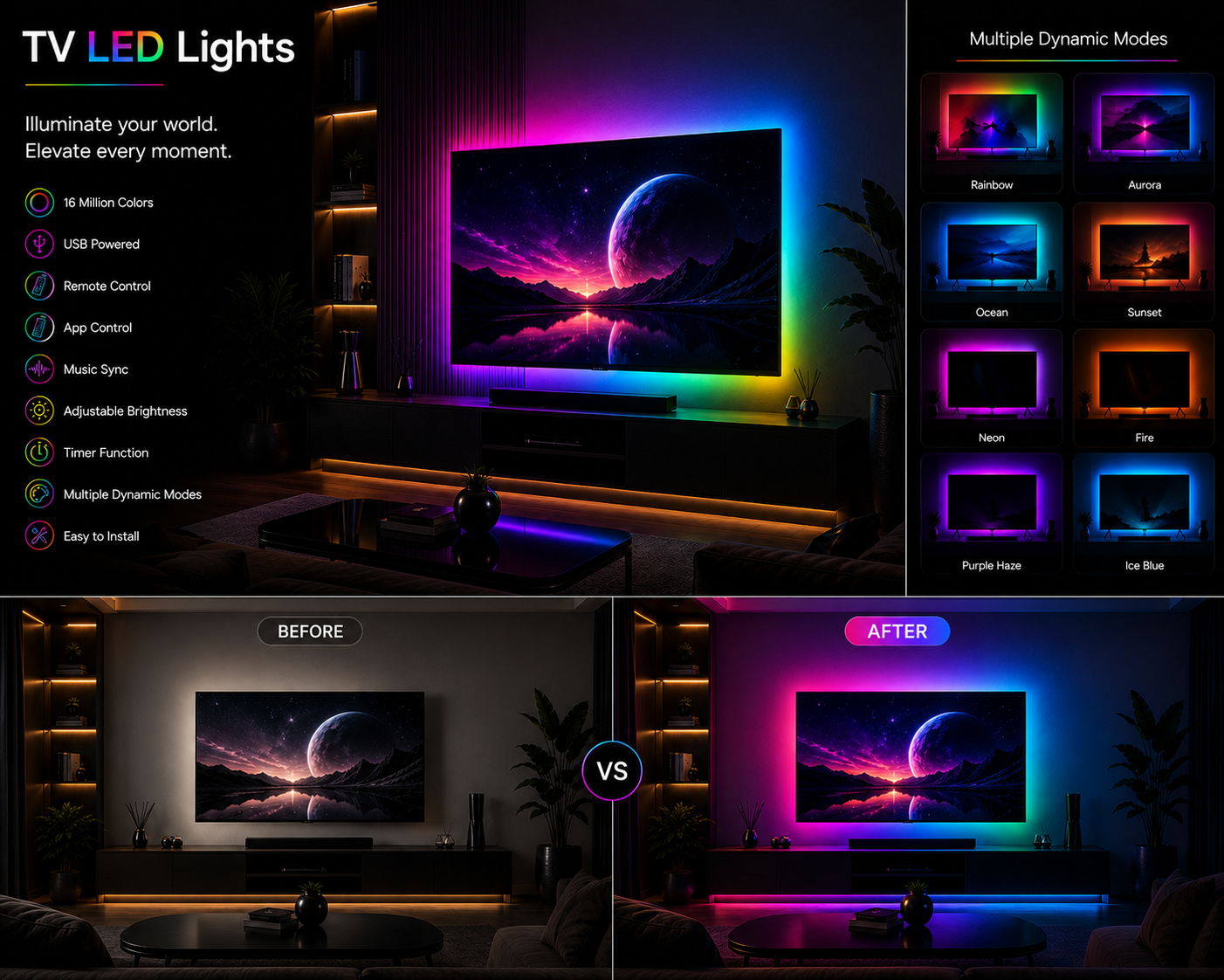 TV LED Lights