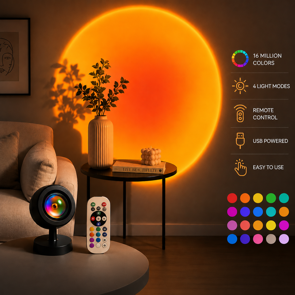 Sunset Projector