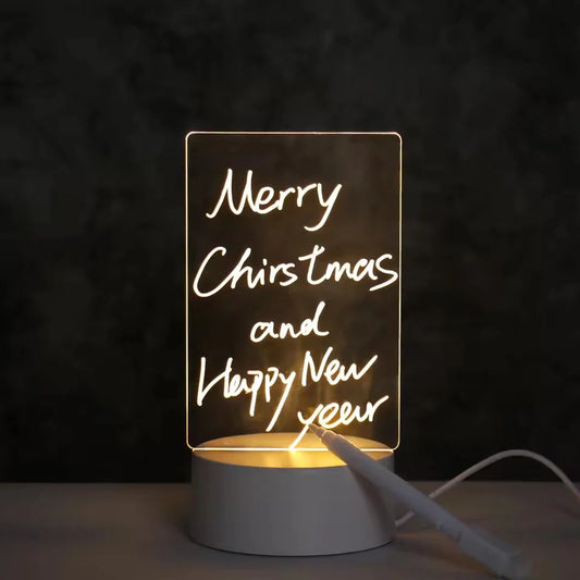 Rewritable Glow Board