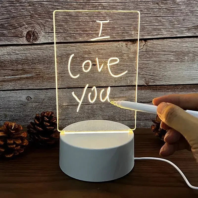 Rewritable Glow Board