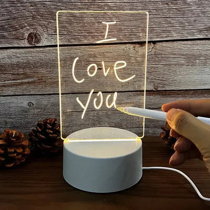 Rewritable Glow Board